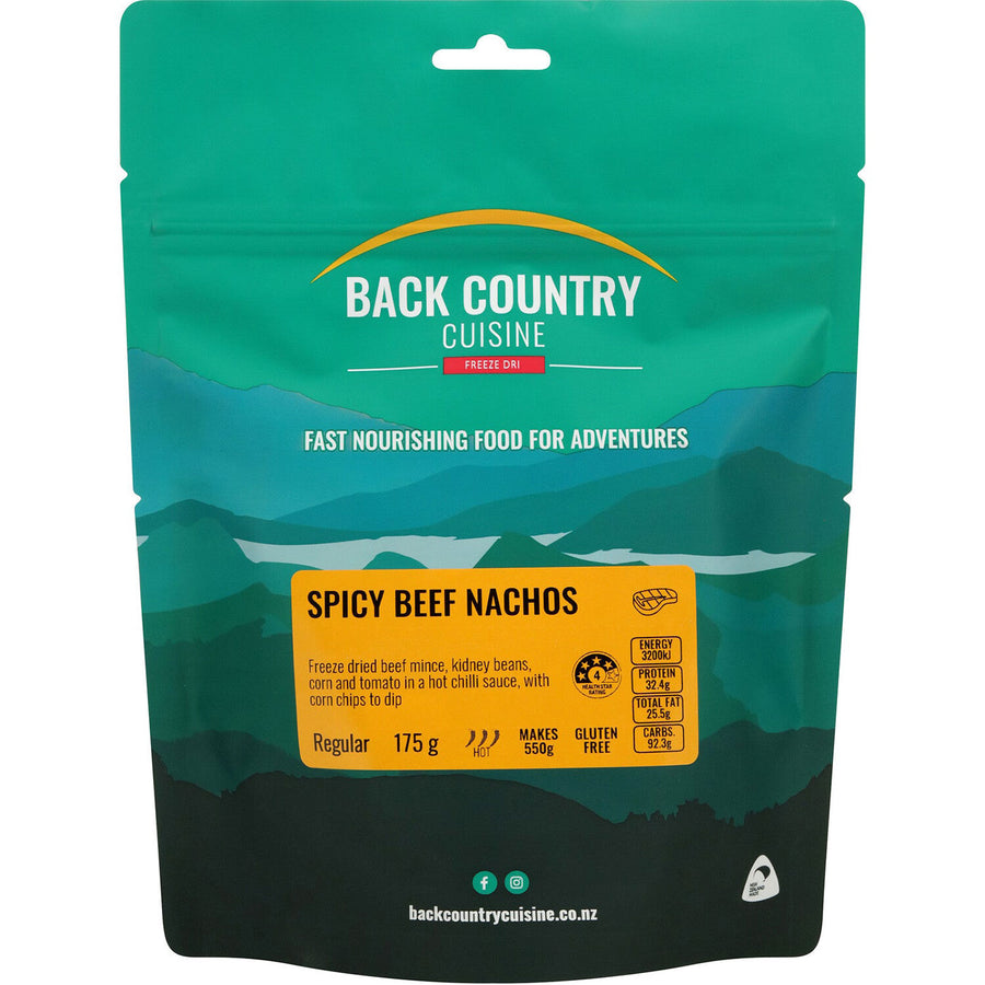 Back Country Cuisine Spicy Beef Nachos Gf REG