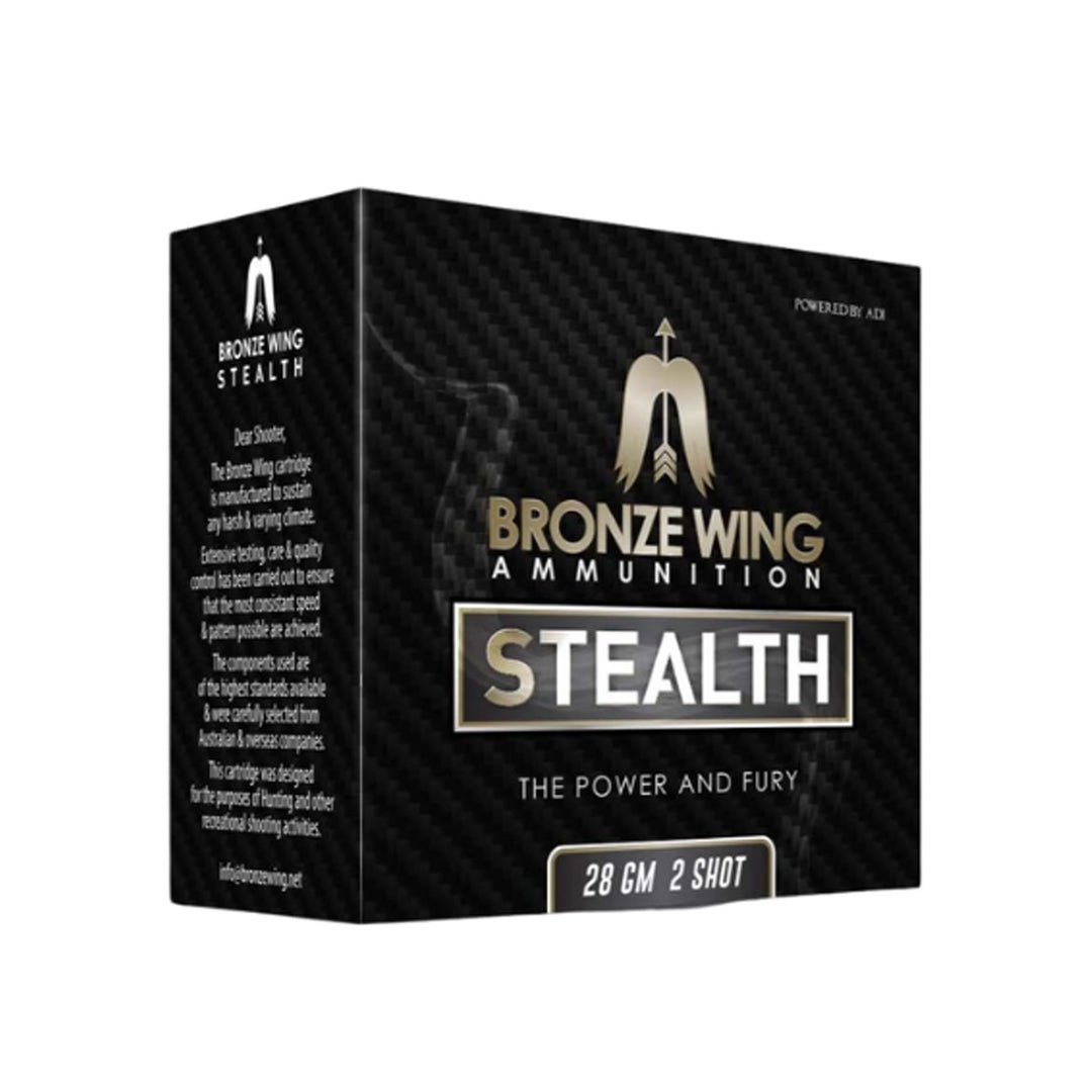 Bronze Wing Super Stealth Shot Shell - 28gm - 1275 fps - 7.5 - 12G - Slab
