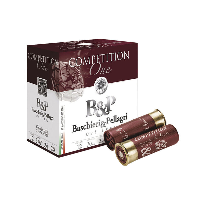 B&P Competition One Lite 12G 28GR 7.5 1200 FPS Shot Shell - 25 Rounds