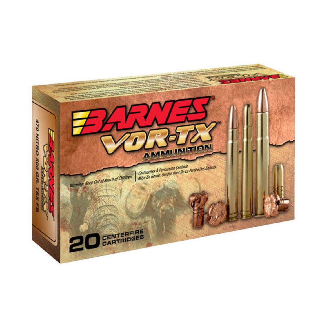Barnes 416 Rigby 400gr BND SLD RN Centrefire Ammo - 20 Rounds