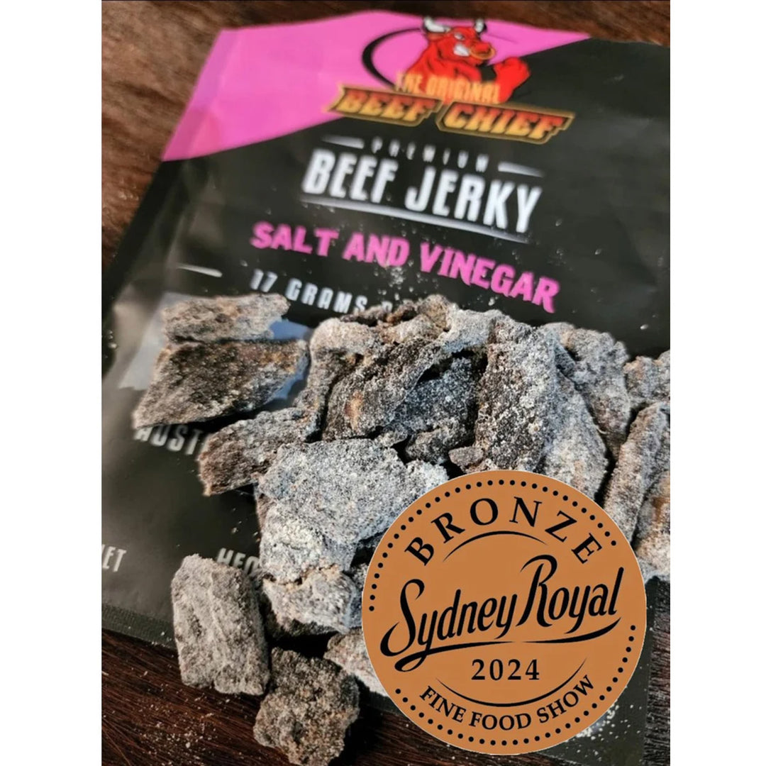 Beef Chief Salt & Vinegar Beef Jerky - 50g