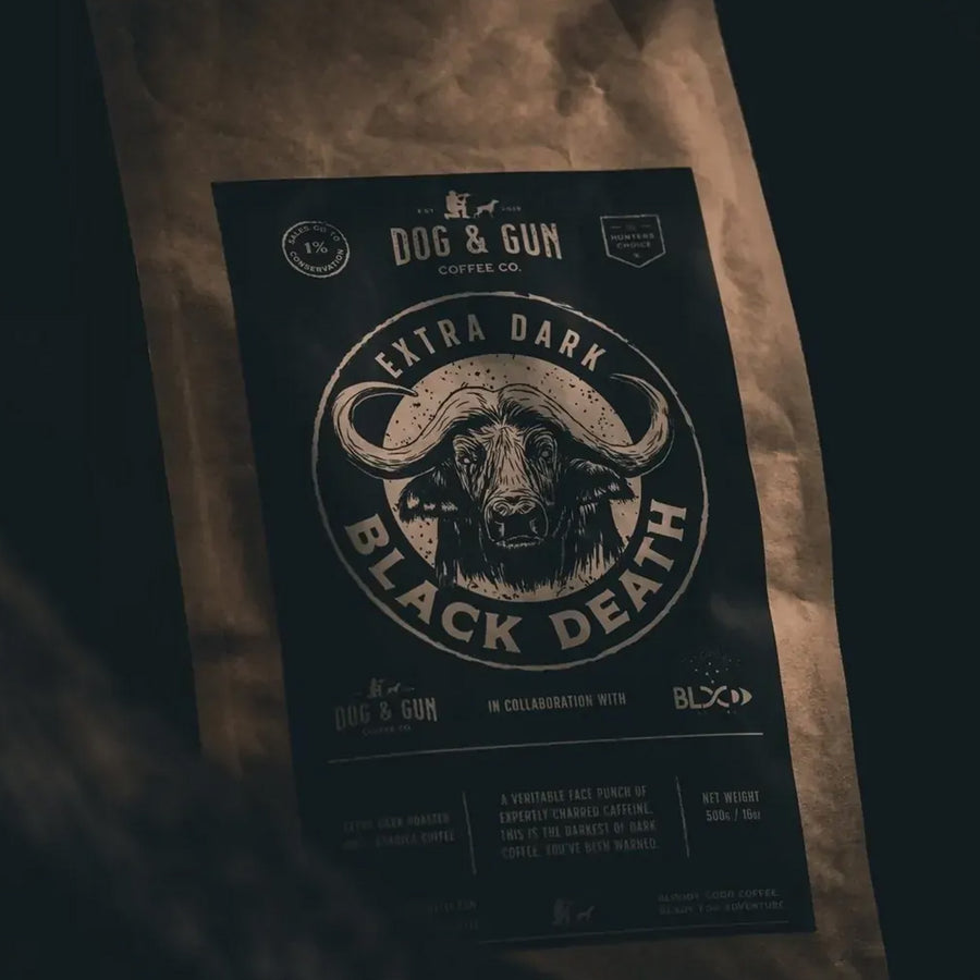 Dog & Gun Black Death Whole Beans - 500g