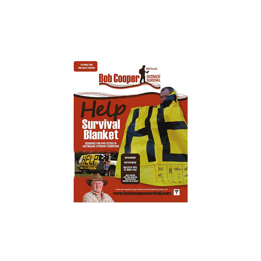 Bob Cooper Help Survival Blanket