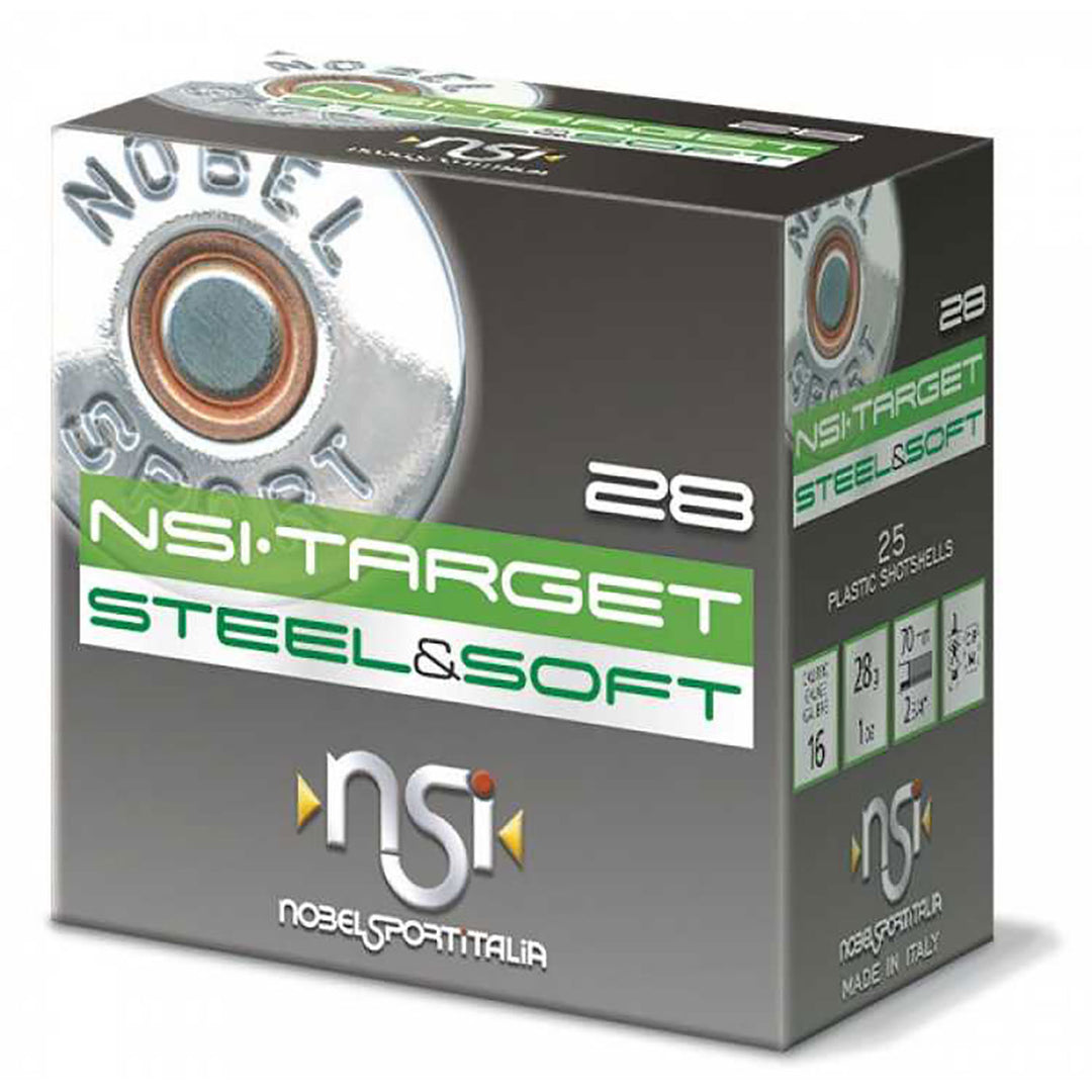 NSI S4 Shotshell Ammo - 16 Guage - 28gram - 1335 fps - 4 - 25 Rounds