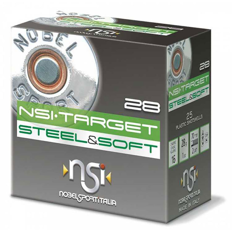 NSI S4 Shotshell Ammo - 16 Guage - 28gram - 1335 fps - 4 - 25 Rounds