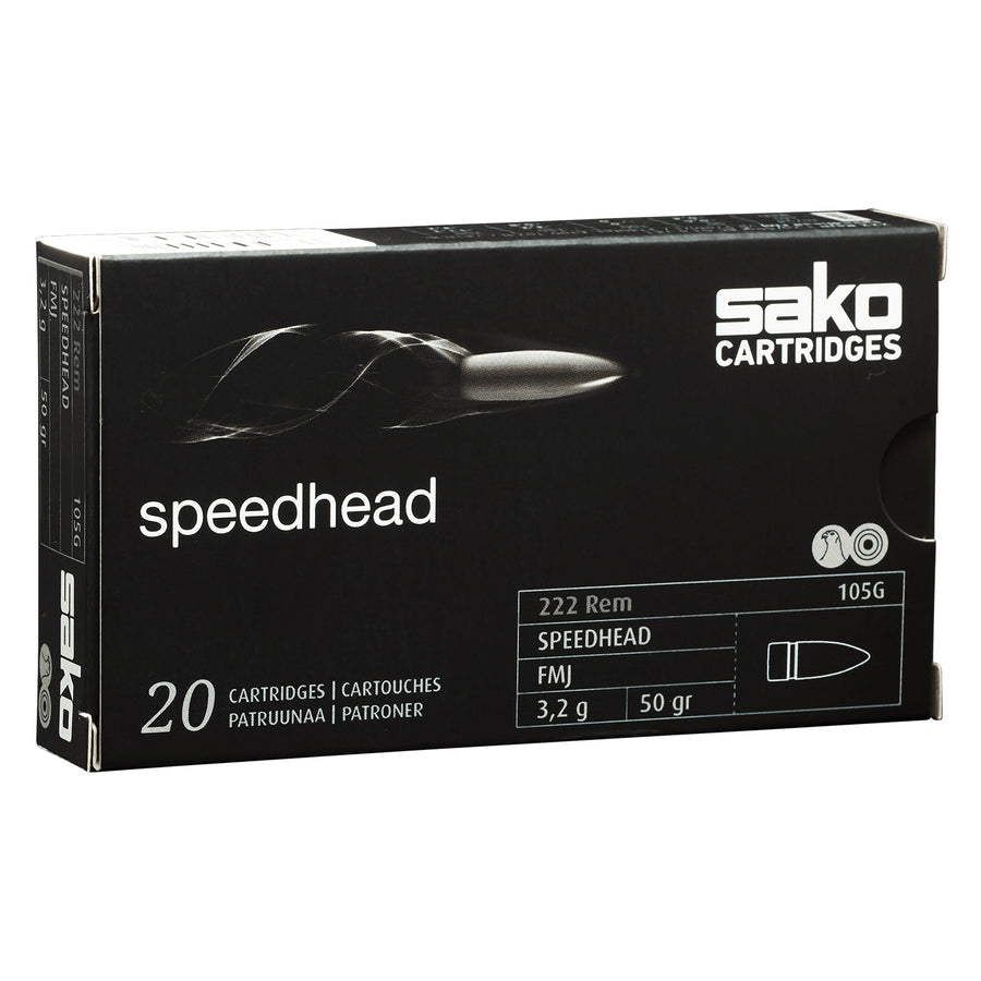 Sako 223 Rem 50gr Speedhead (FMJ) - 20 Rounds .223 REM