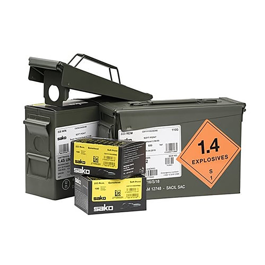 Sako Gamehead Varmint RX 223 REM 53Gr - Centrefire Ammo - 600 Rounds .223 REM
