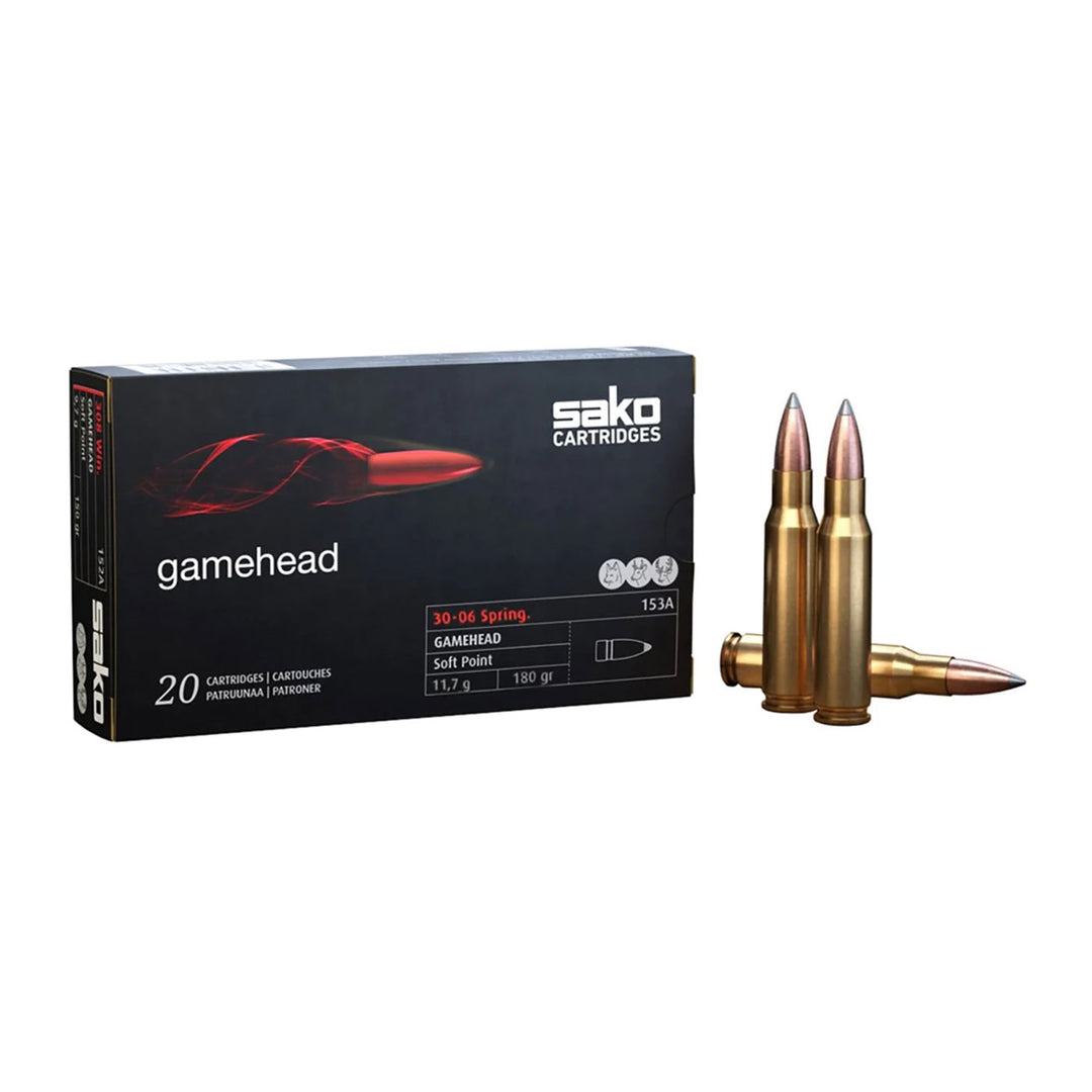 Sako Gamehead 30-06SPRG 180Gr - 20 Rounds