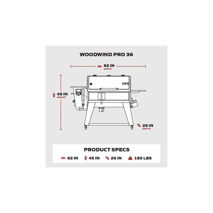 Camp Chef Woodwind Pro - 36in