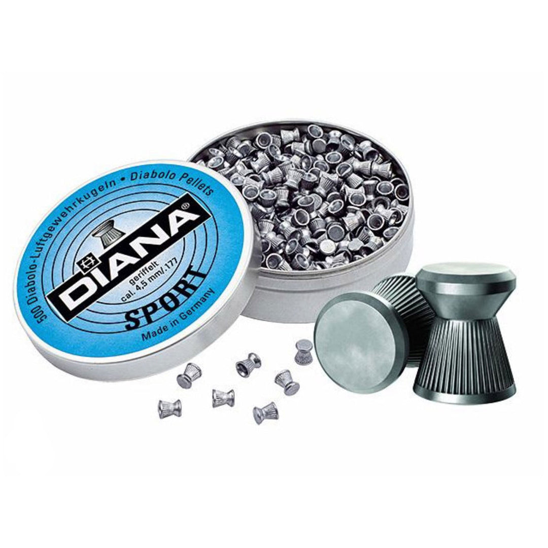 Diana Hunters Point .177 Pellet Air Rifle Ammo - 500 Rounds - 8.18gr .177 PELLET