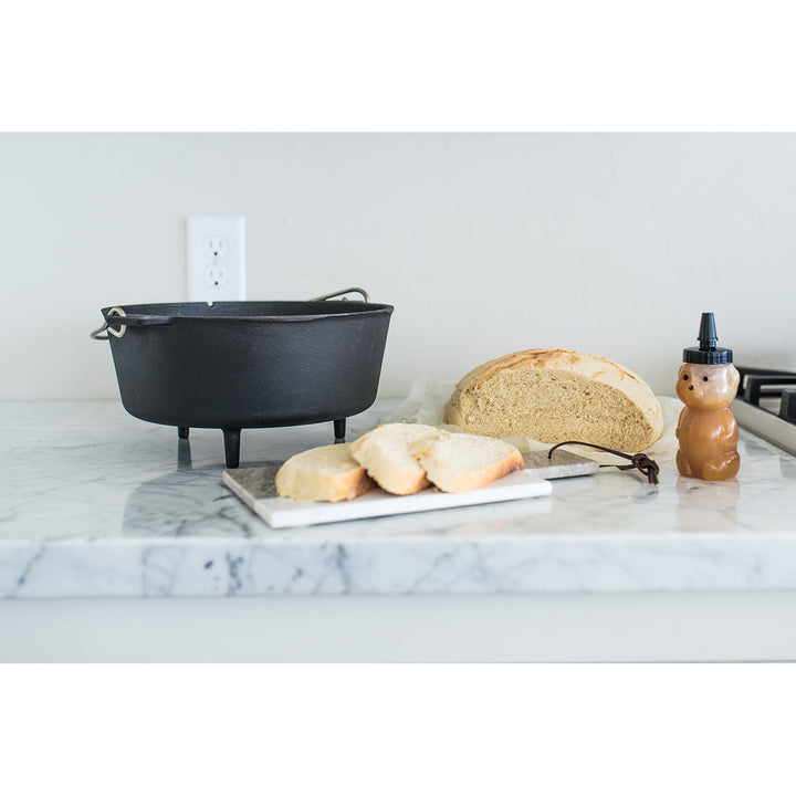 Camp Chef Cast Iron Deluxe Dutch Oven- 6 Quart - 10in 10in