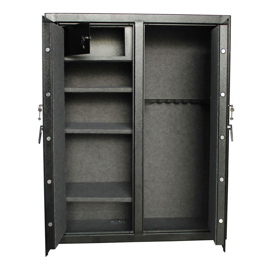 Pro-Tactical Executive 15 Gun Double Door Safe Key Lock
