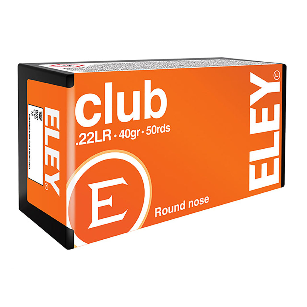 Eley Club .22Lr Rimfire Ammo - 50 Rounds .22 LR