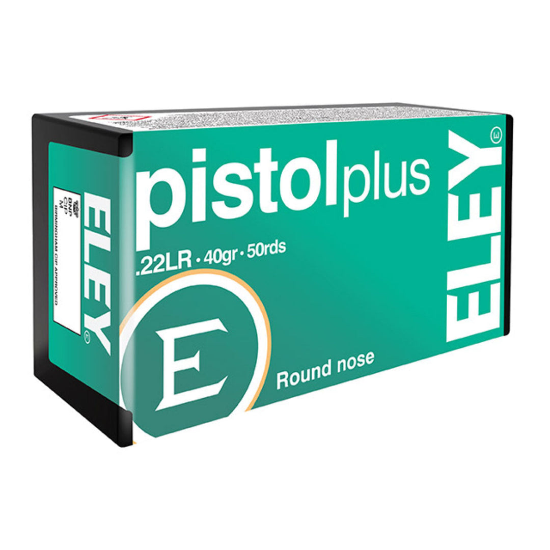 Eley Pistol Plus 22 LR - Rimfire Ammo - 50 Rounds .22 LR
