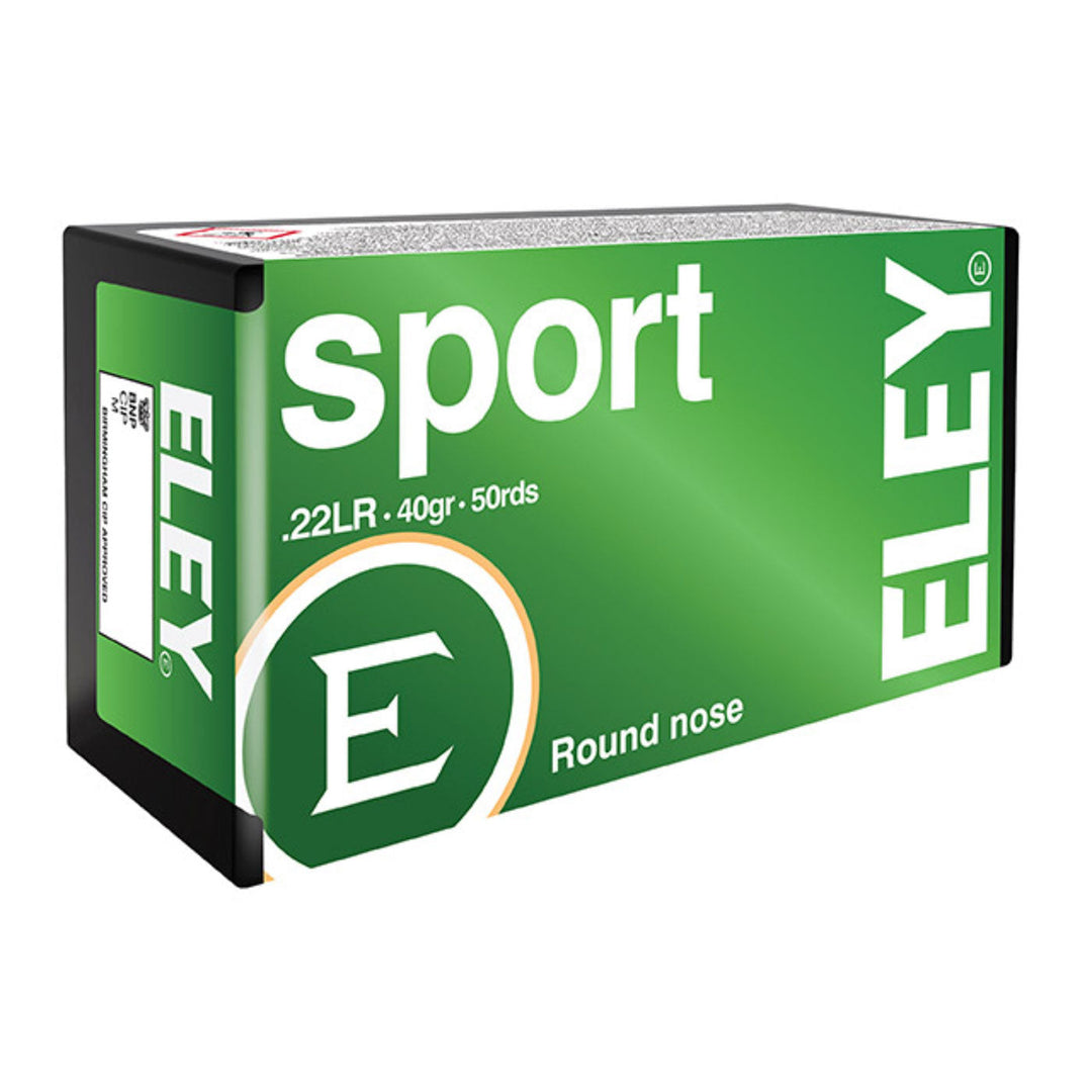 Eley Sport 22 LR - Rimfire Ammo - 50 Rounds .22 LR