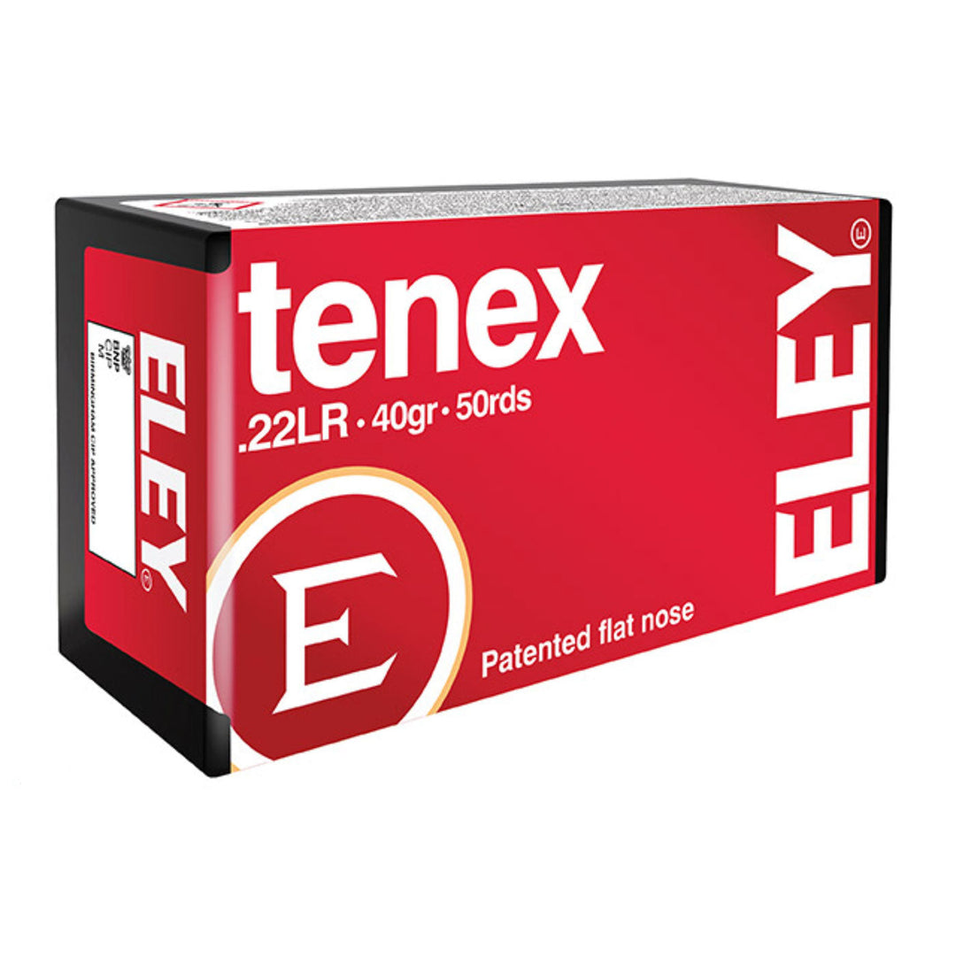 Eley Tenex 22 LR - Rimfire Ammo - 50 Rounds .22 LR