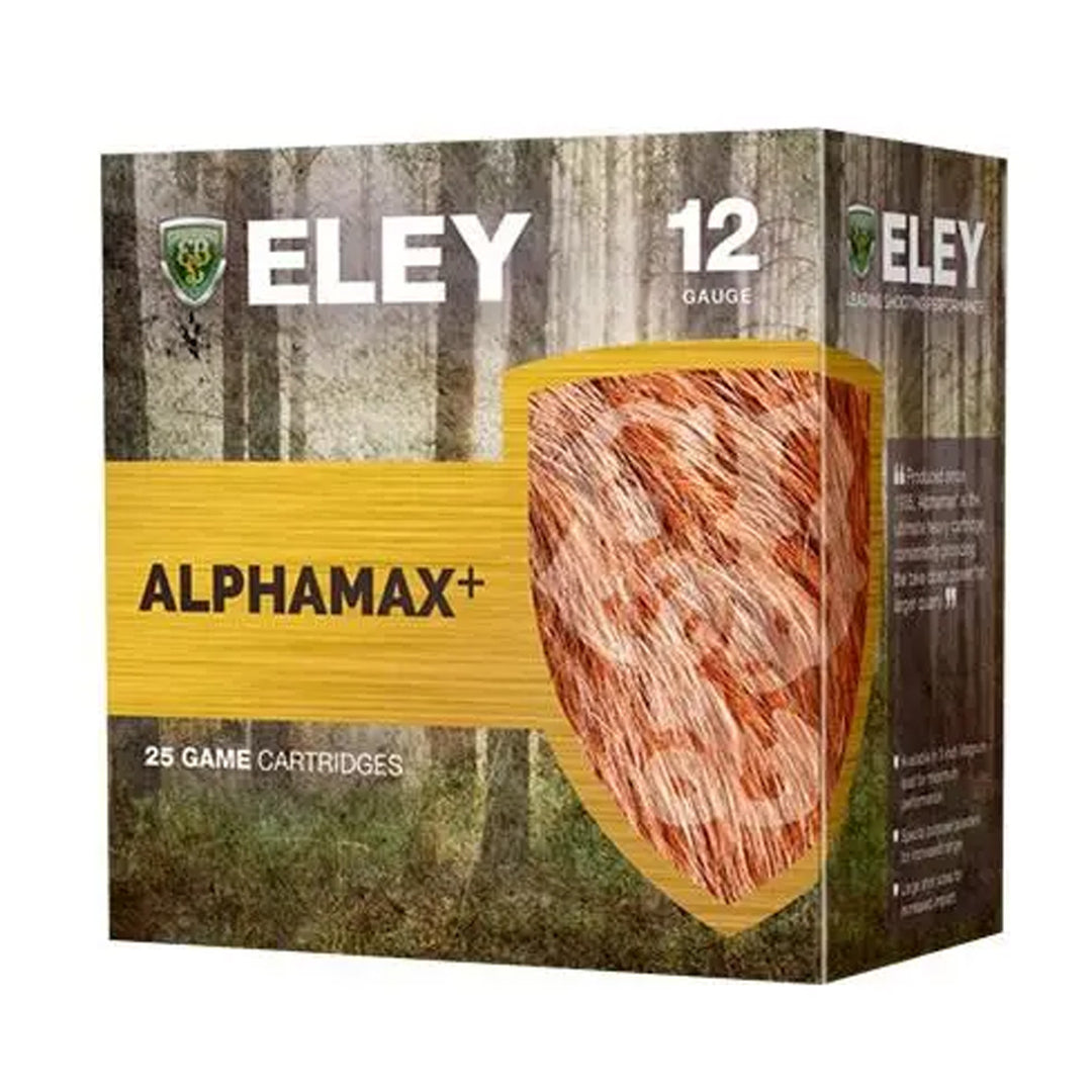 Eley Alphamax Shot Shell - 42GR - 1241 FPR - Size BB - 12 Gauge - 25 Rounds