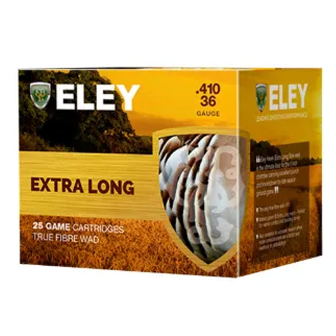 Eley Extra Long 3in Shot Shell - Size 6 - 410 Gauge - 25 Rounds