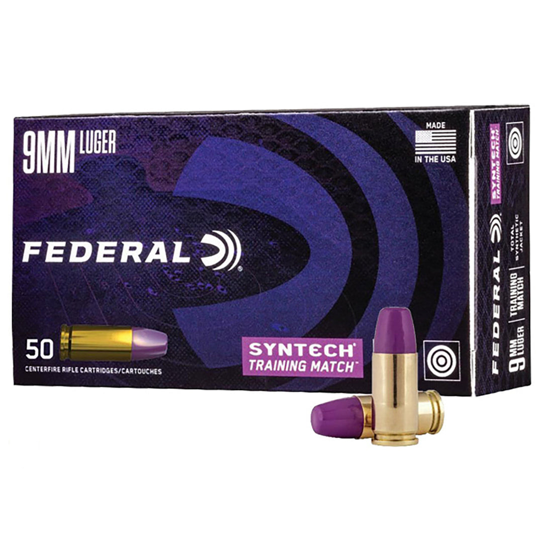 Federal Syntech Fn Training Match 9Mm Luger 124Gr - 50 Rounds 9mm LUGER