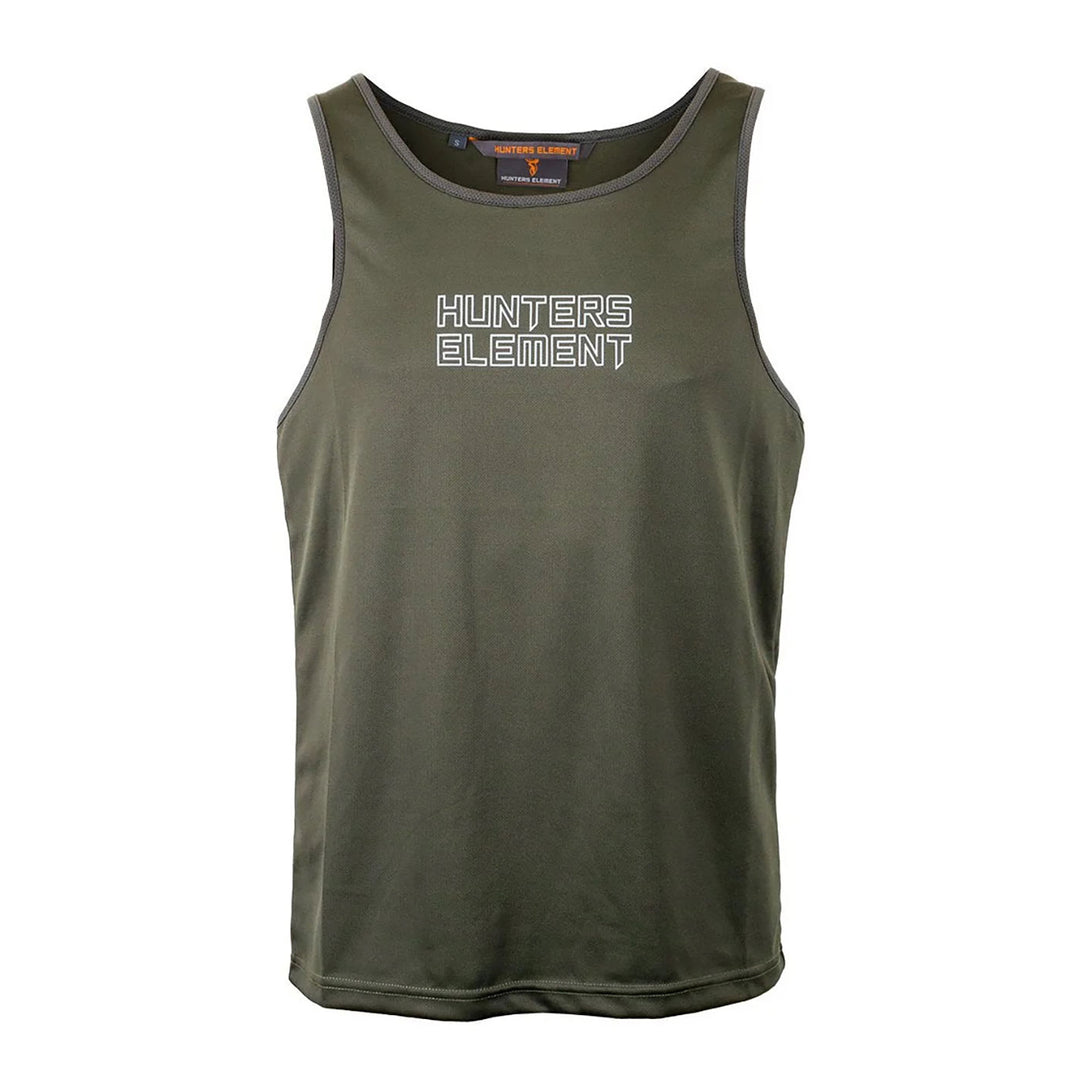 Hunters Element Eclipse Singlet - Green
