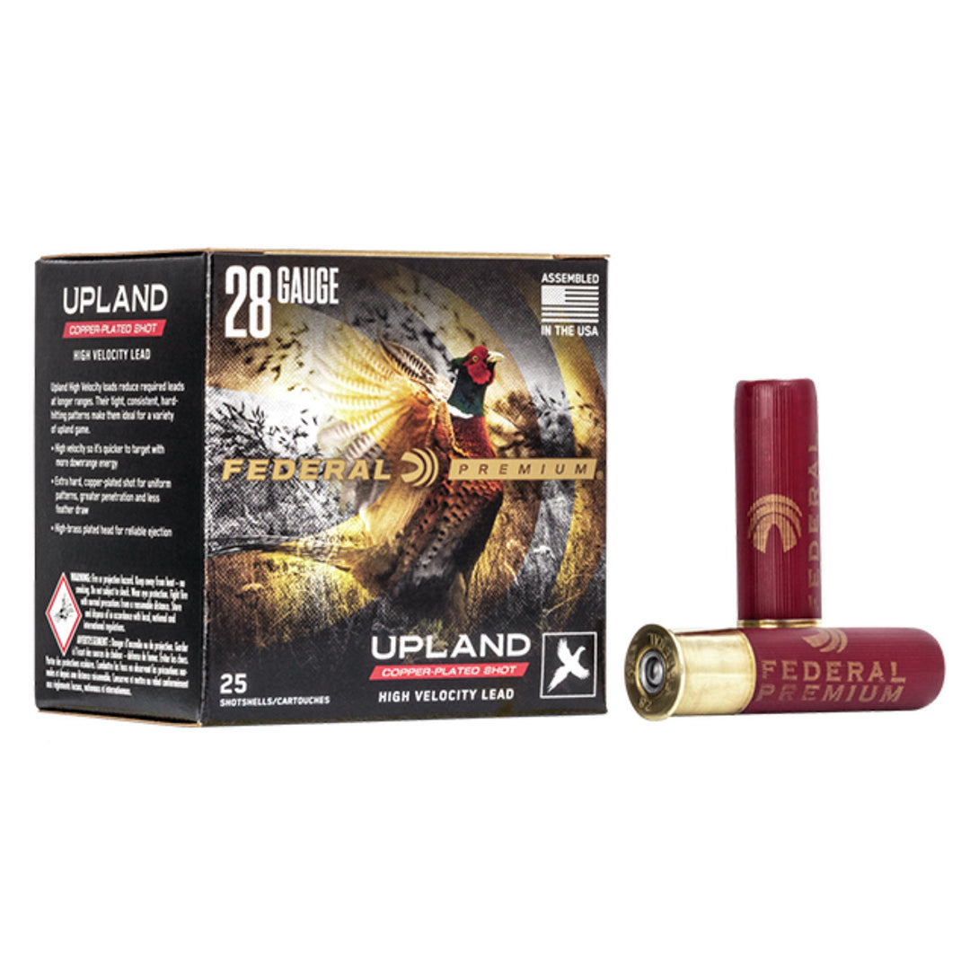 Federal Wing-Shok Shot Shell - 21 Gram Load - 1295 FPS - Size 6 - 28 Gauge - 25 Rounds 28 GAUGE