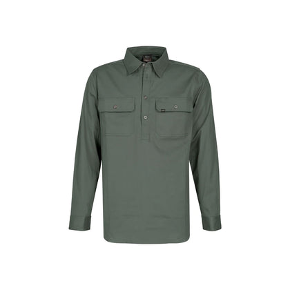 Spika X Venture Mens Go Work Half Button Shirt