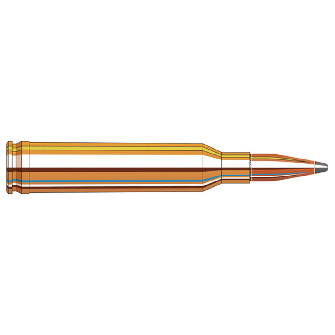 Hornady American Whitetail 7mm REM MAG 154Gr Soft Point Centrefire Ammo - 20 Rounds
