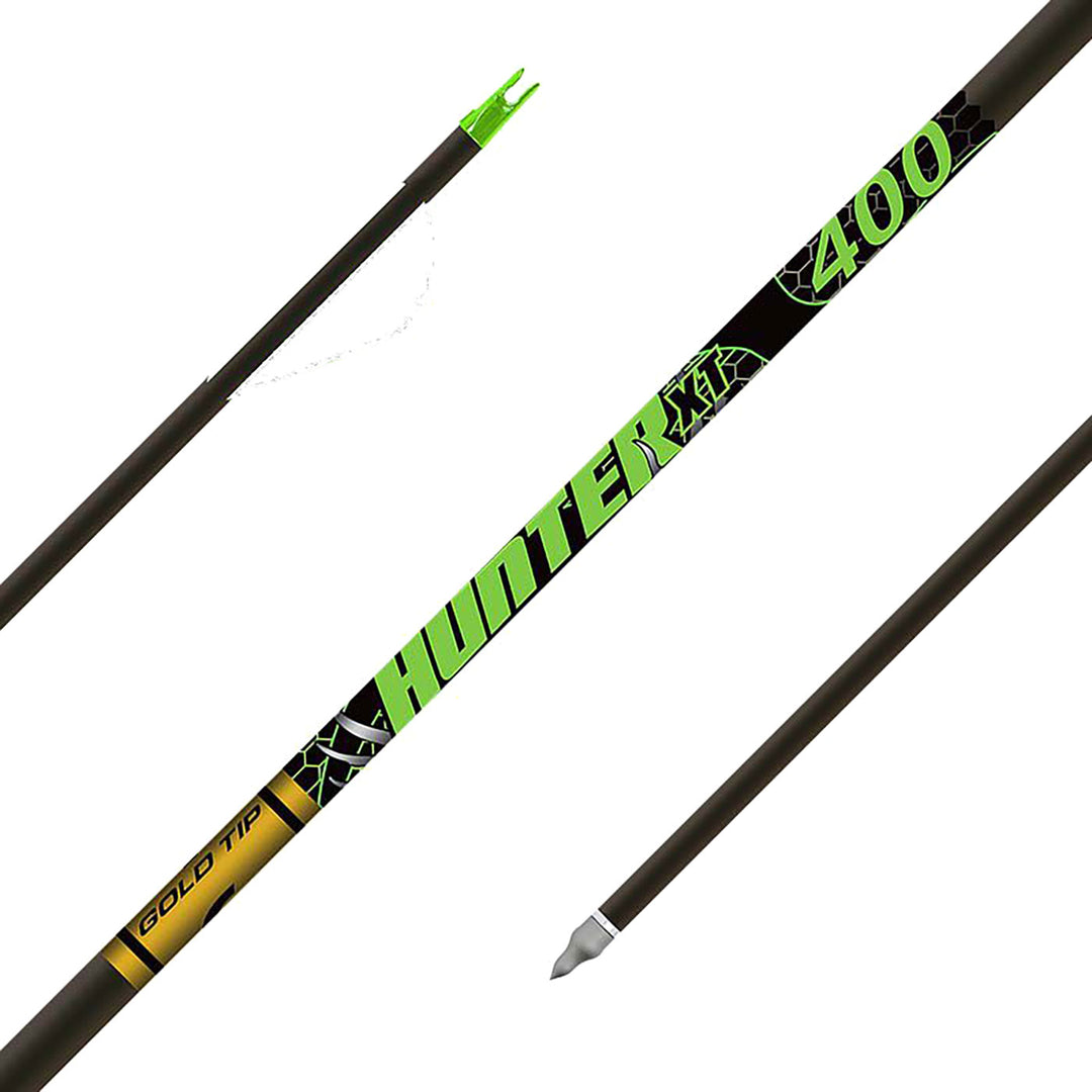 Gold Tip Hunter XT Arrow Bare Shafts - 12pk