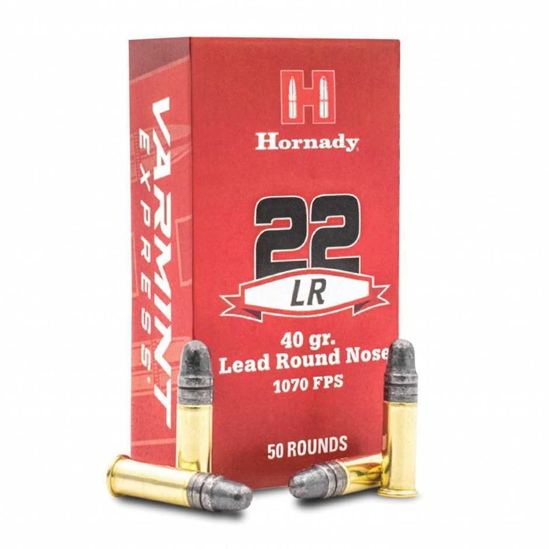 Hornady 22Lr 40Gr Soft Point Rimfire Ammo - 50 Rounds