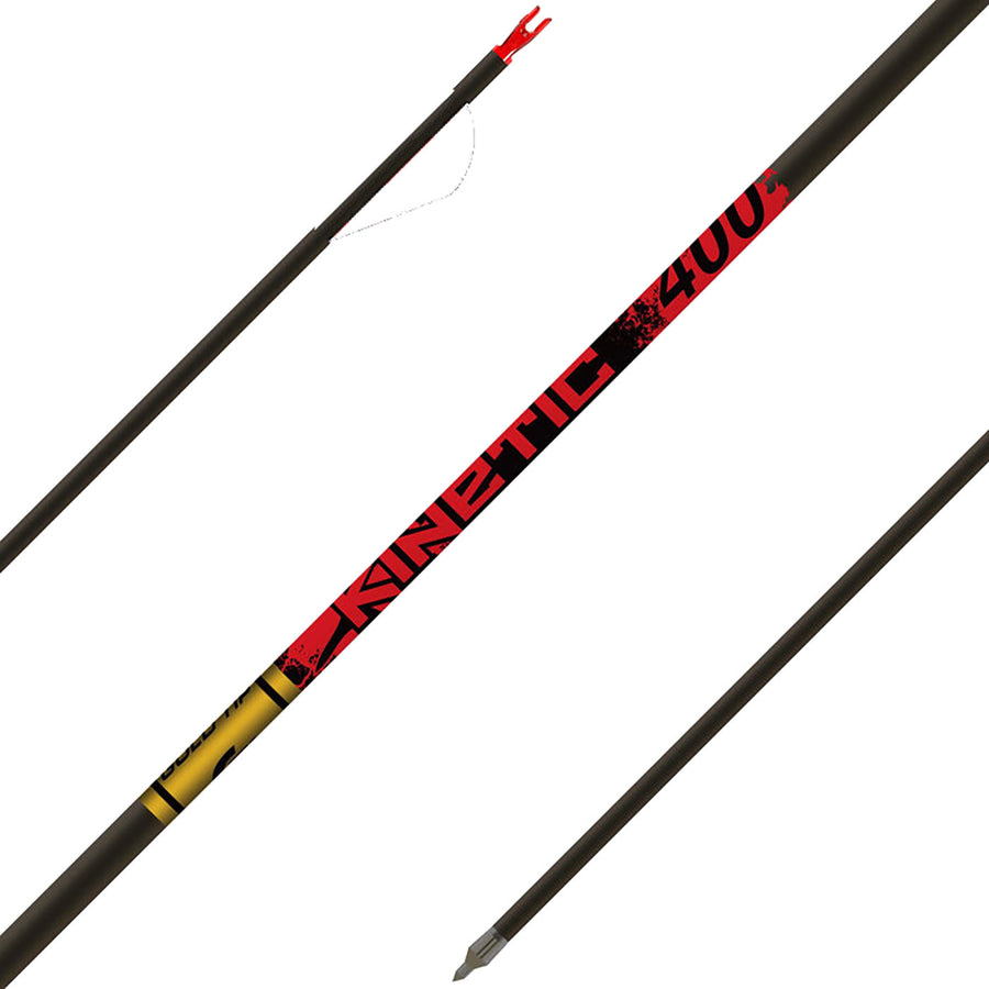 Gold Tip Kinetic Arrow Bare Shafts - 12pk