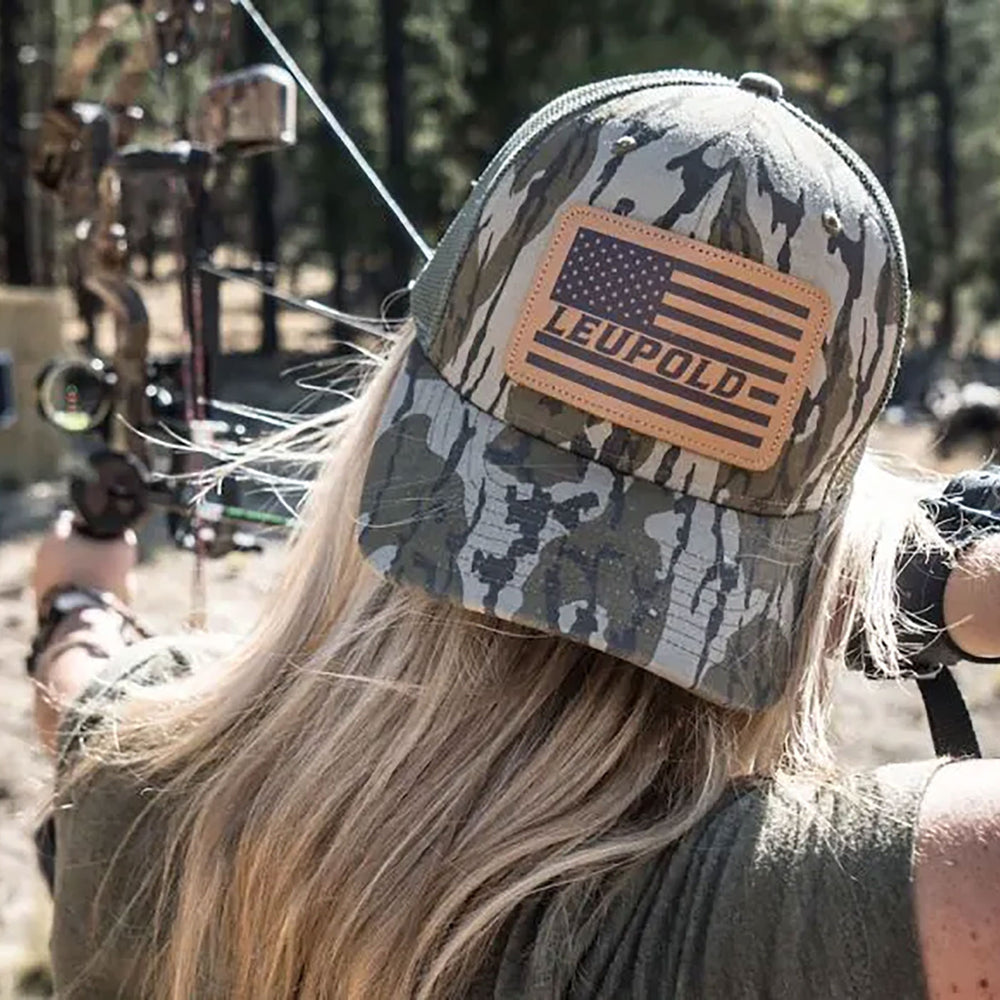 Leupold Bottomland Flag Trucker Cap