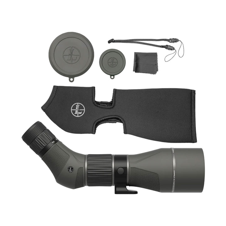 Leupold Sx-5 Santiam HD Angled Spotting Scope - 27-55X80