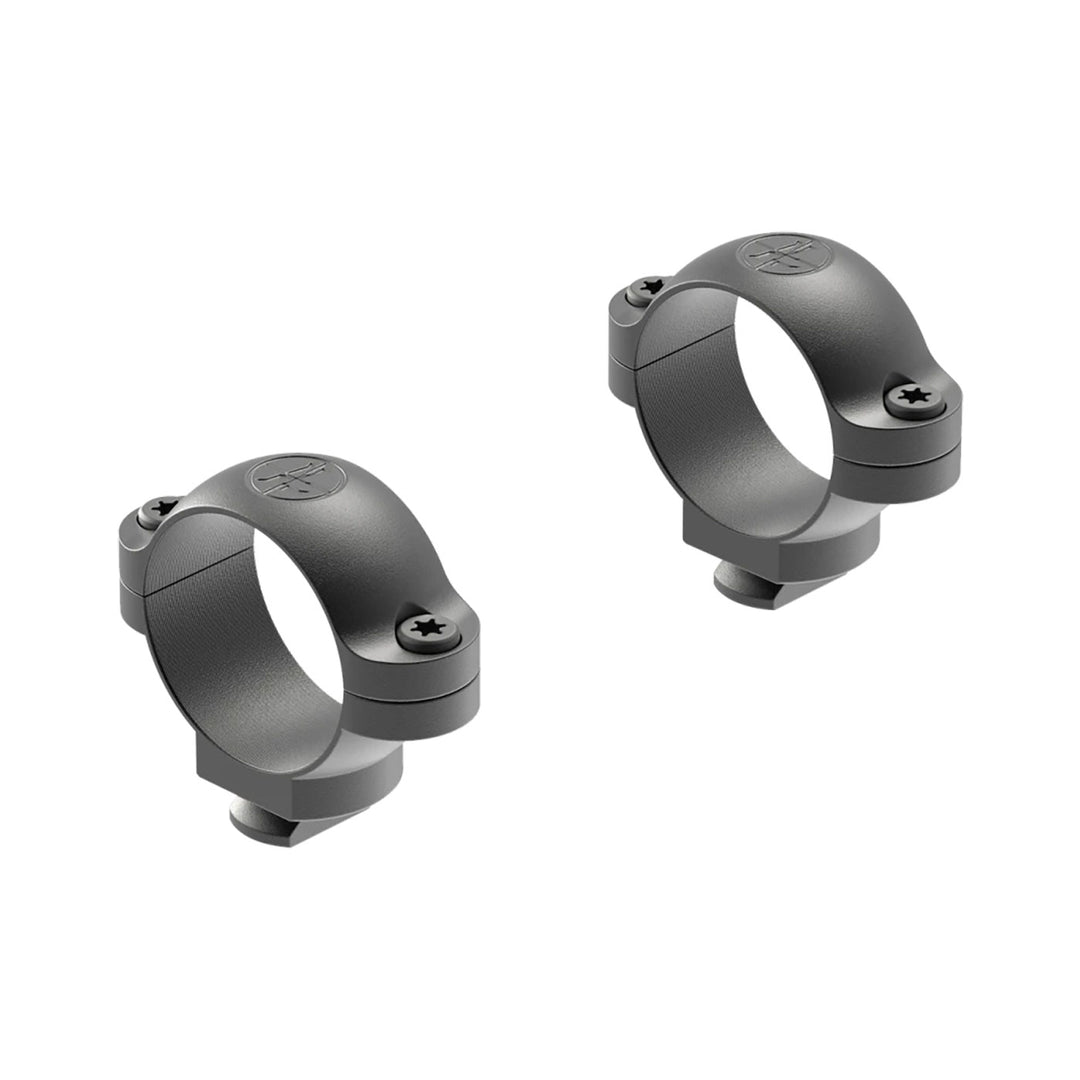 Leupold Dual Dovetail Rings Matte - 1inch Low