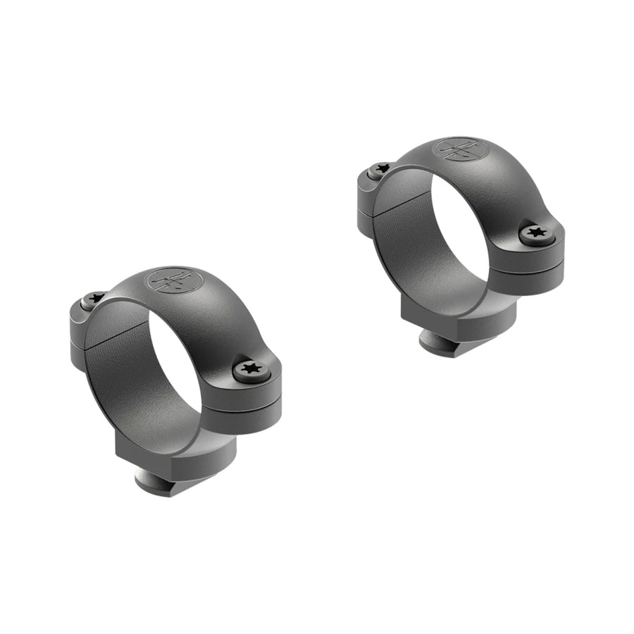 Leupold Dual Dovetail Rings Matte - 1inch Low