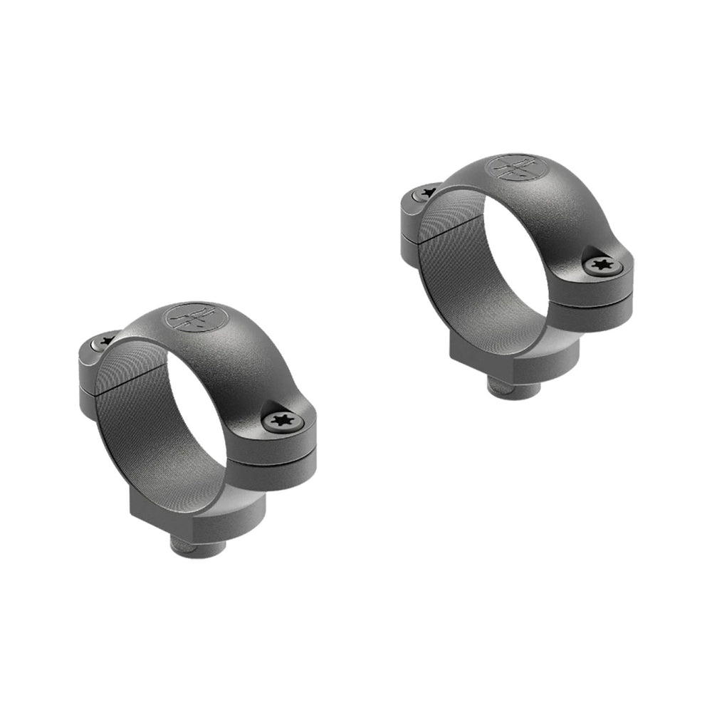 Leupold Qr Matte Rings Matte - 1inch Low