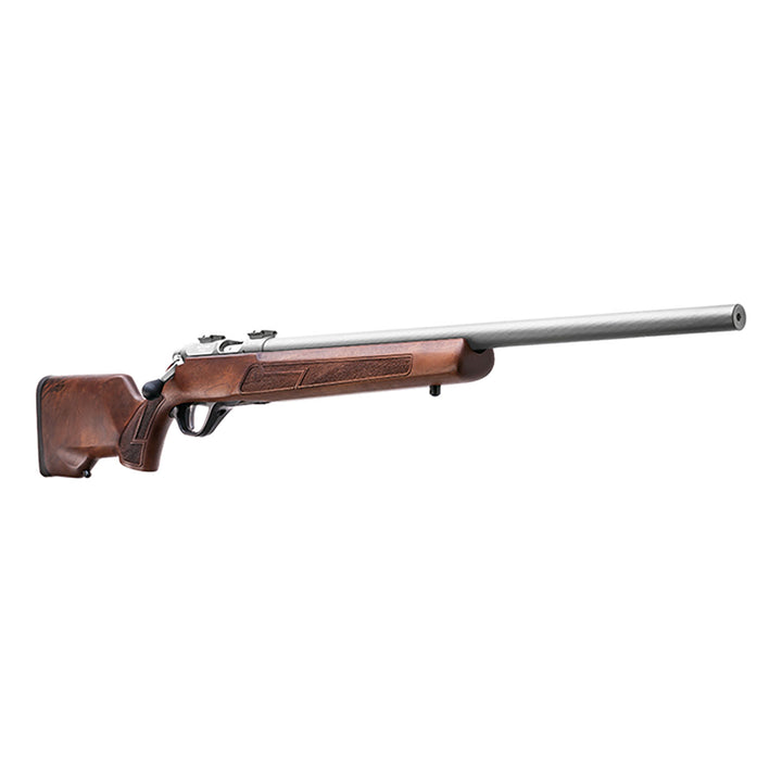 Lithgow LA101 Right Hand Bolt Action Rifle - Titanium Cerakote Walnut