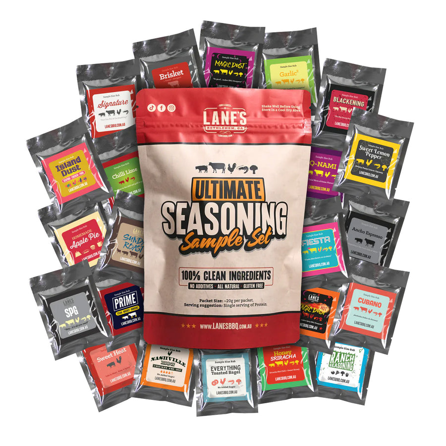 Lanes Ultimate Sample Seasoning Set