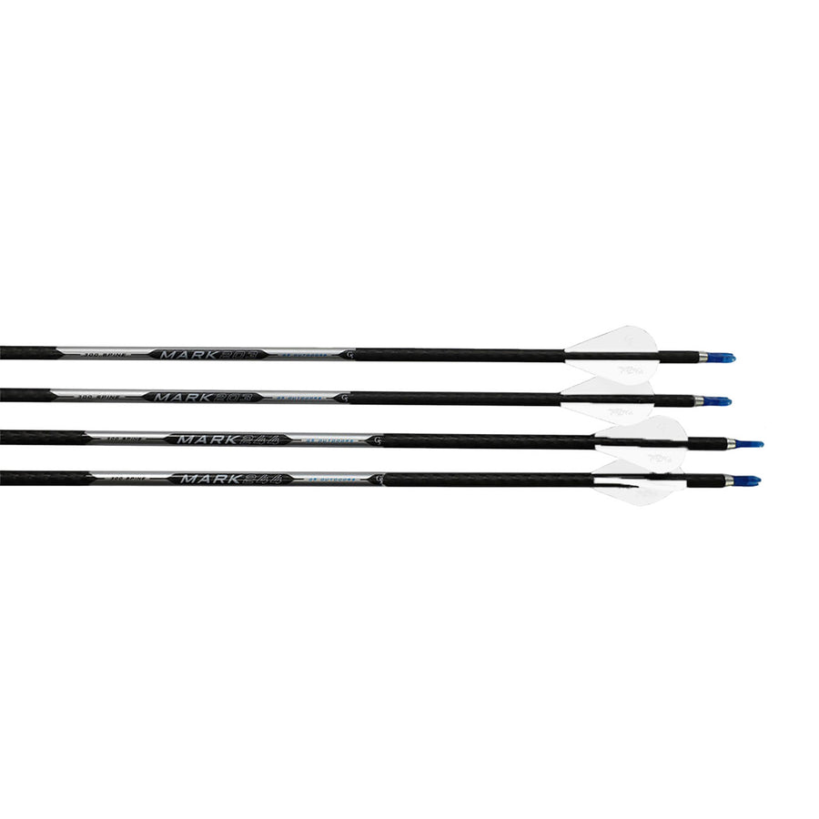 G5 Mark Series 203 Carbon Arrow Bare Shafts - 12 Pack