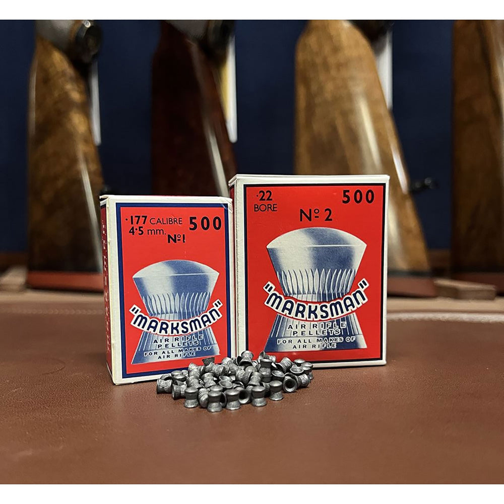 Marksman .22 Round Head Air Rifle Pellets - 500pk