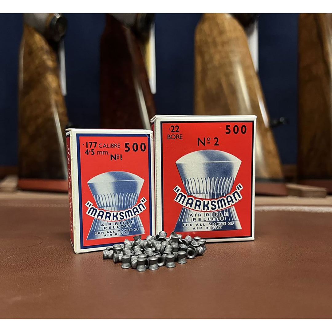 Marksman .22 Round Head Air Rifle Pellets - 500pk