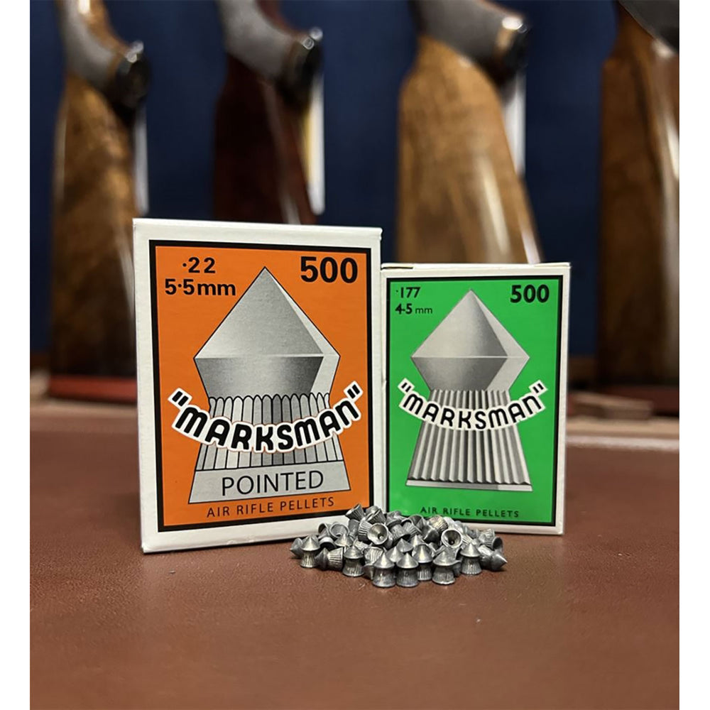Marksman .177 Pointed Air Rifle Pellets - 500pk