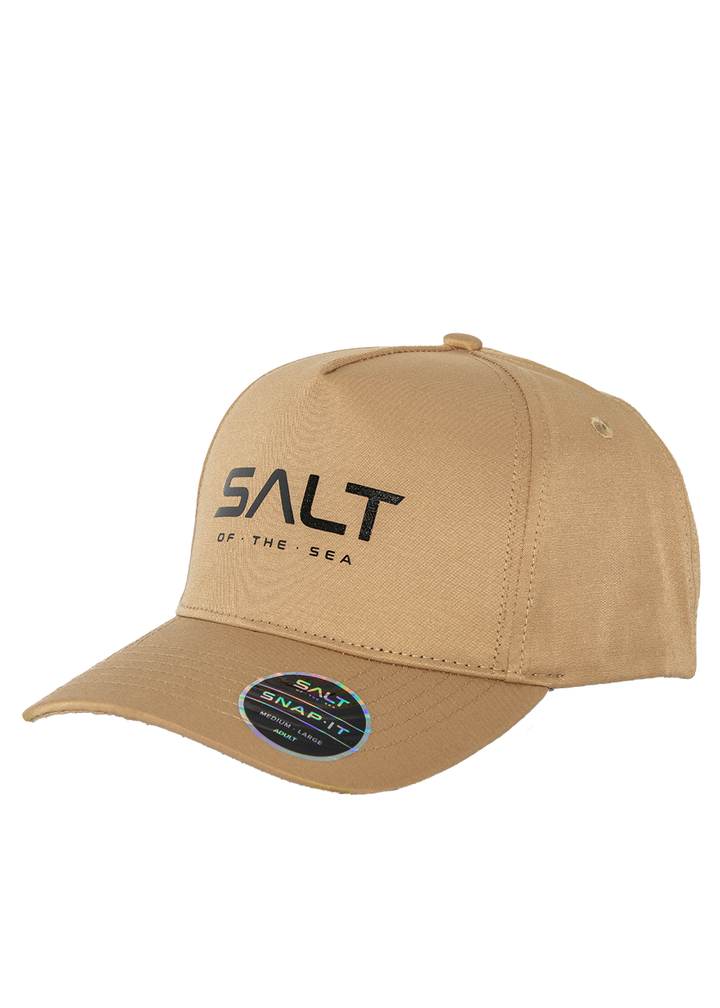 Salt Snapback Cap - Screenprinted Salt Logo
