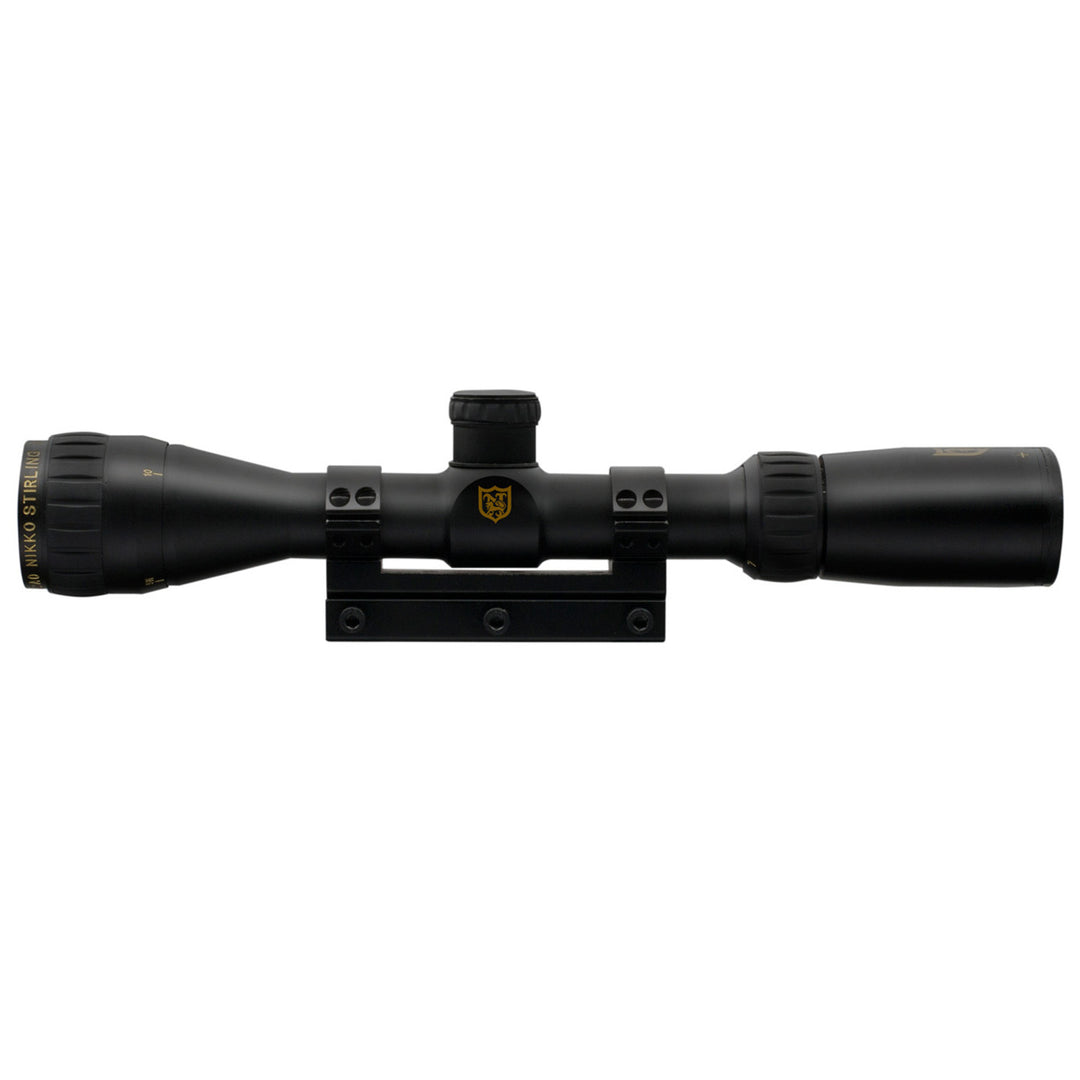Nikko Stirling Air King 2-7X32- Adj Objective 1pce 3/8in Mounts