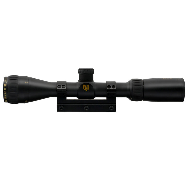 Nikko Stirling Air King 2-7X32- Adj Objective 1pce 3/8in Mounts