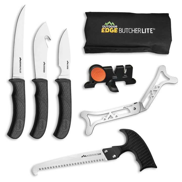Outdoor Edge Butcher-Lite 8Pc Roll-Pak