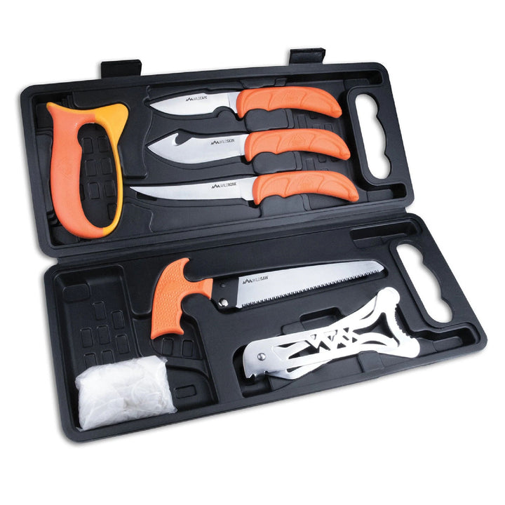 Outdoor Edge Wild-Pak 8 Piece Butcher Set