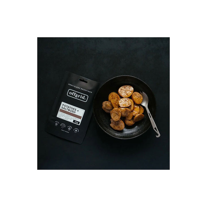 Offgrid Provisions Saltbush Potatoes - Heat & Eat Meal