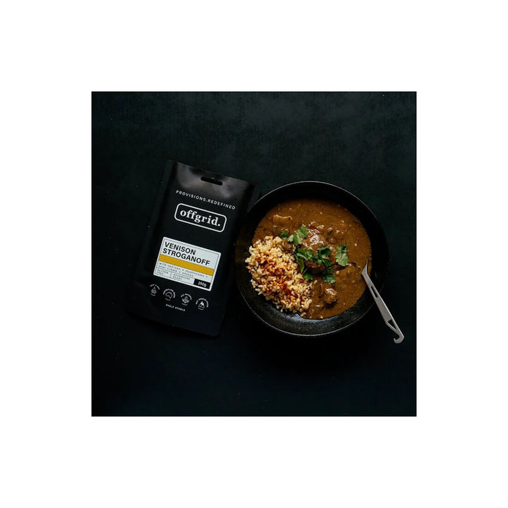 Offgrid Provisions Venison Stroganoff - Heat & Eat Meal