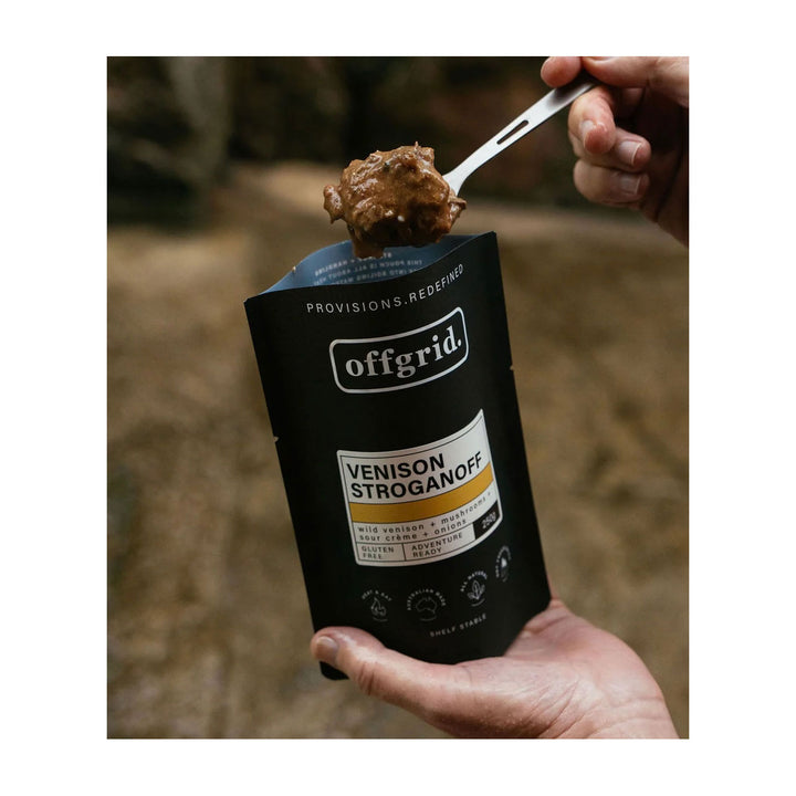 Offgrid Provisions Venison Stroganoff - Heat & Eat Meal