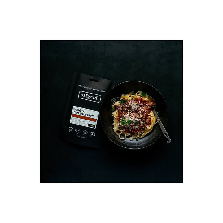 Offgrid Provisions Wagyu Bolognaise - Heat & Eat Meal